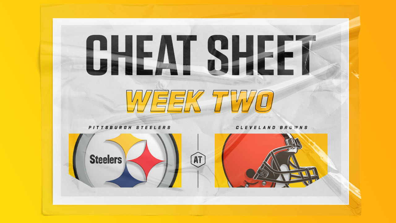 Pittsburgh Steelers vs. Cleveland Browns NFL Week 3 schedule, TV