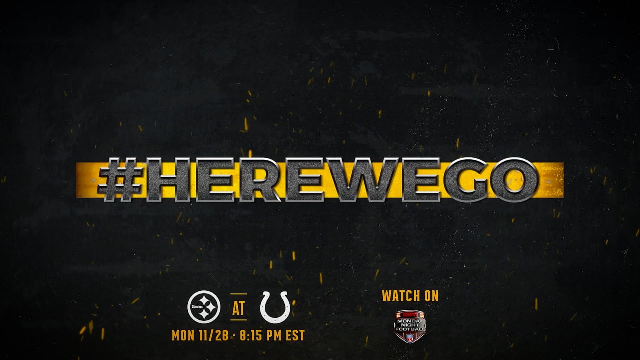 WATCH: #HereWeGo - Week 12 at Colts