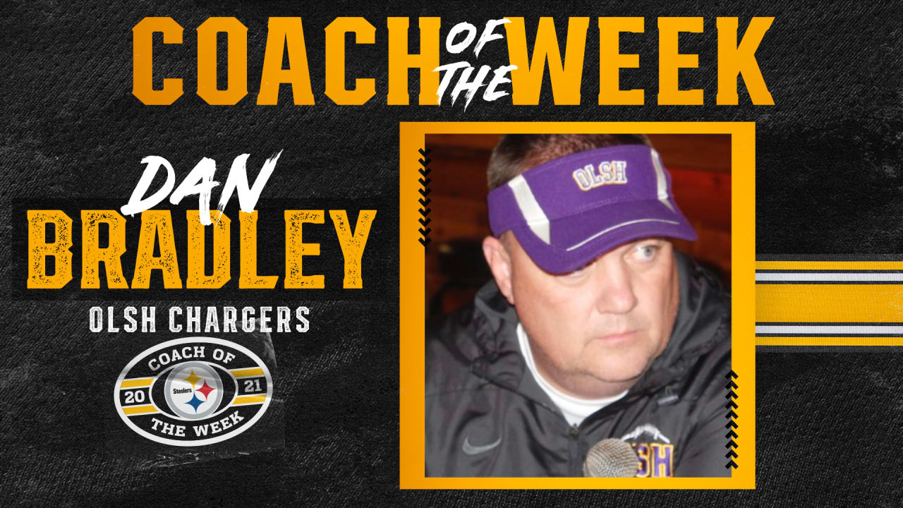 Bradley Named Steelers Coach Of The Week