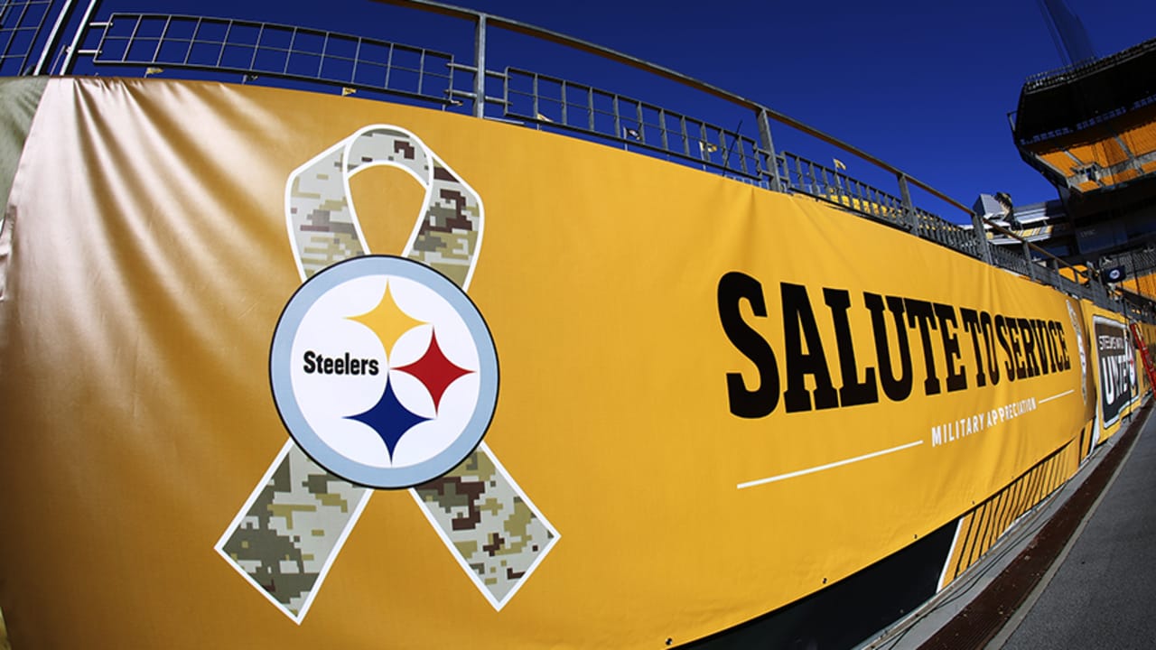 Pittsburgh Steelers NFL Honor US Navy Veterans All Gave Some Some