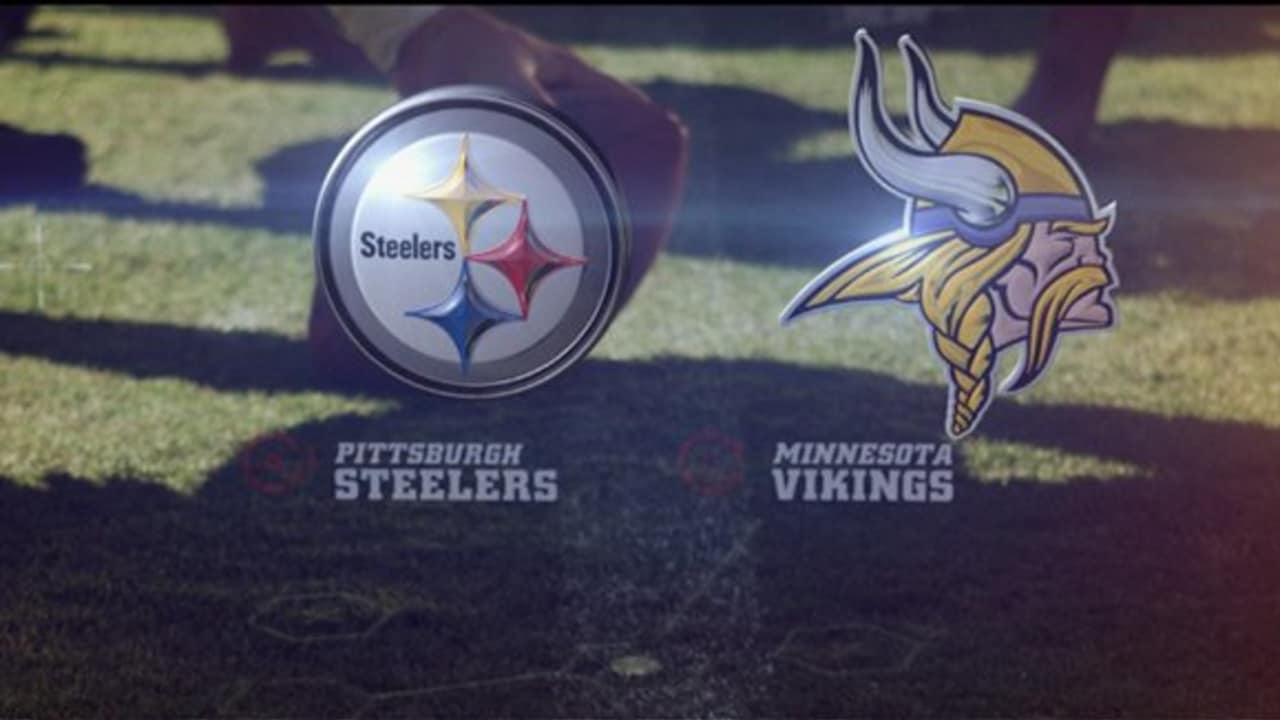 steelers and vikings