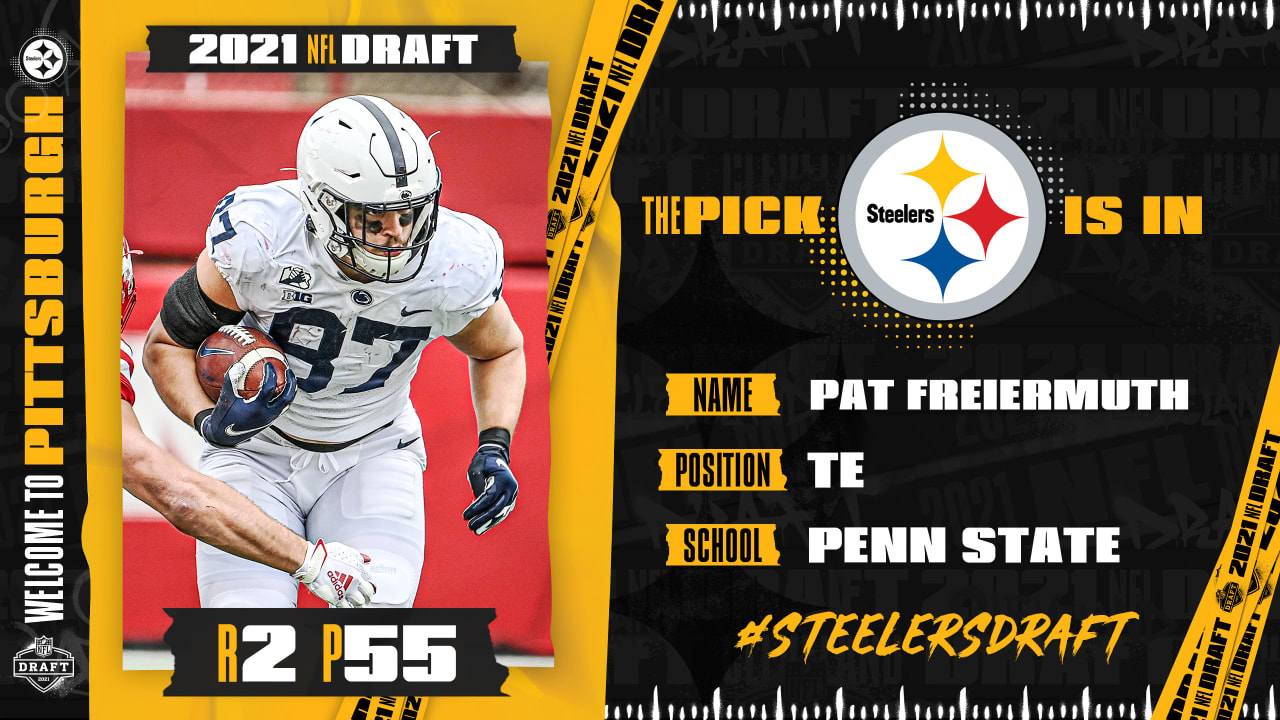 Steelers select Freiermuth in the second round