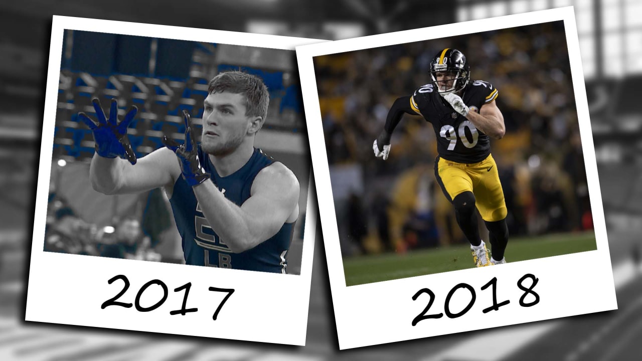 Then & Now: T.J. Watt