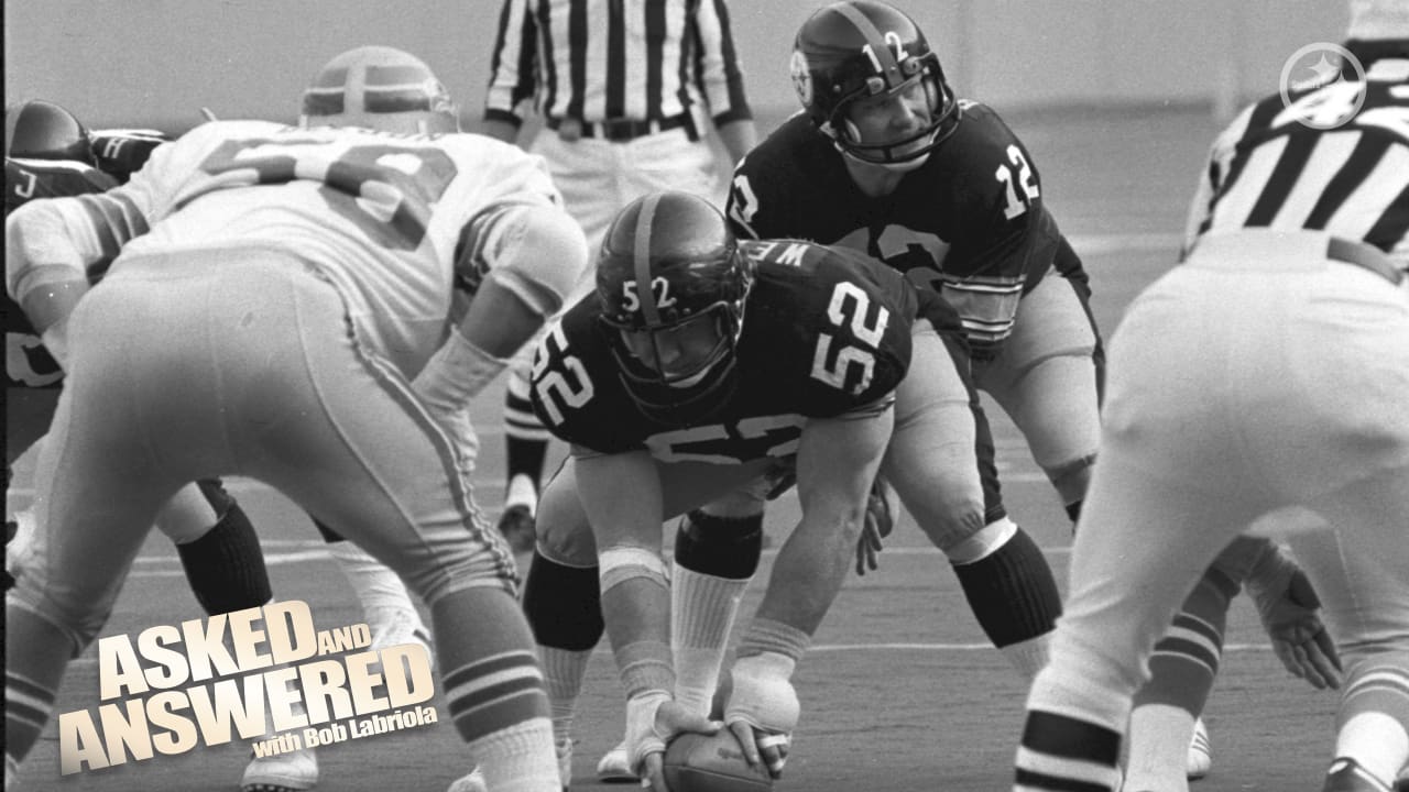 Terry Bradshaw and Mike Webster Editorial Image - Image of