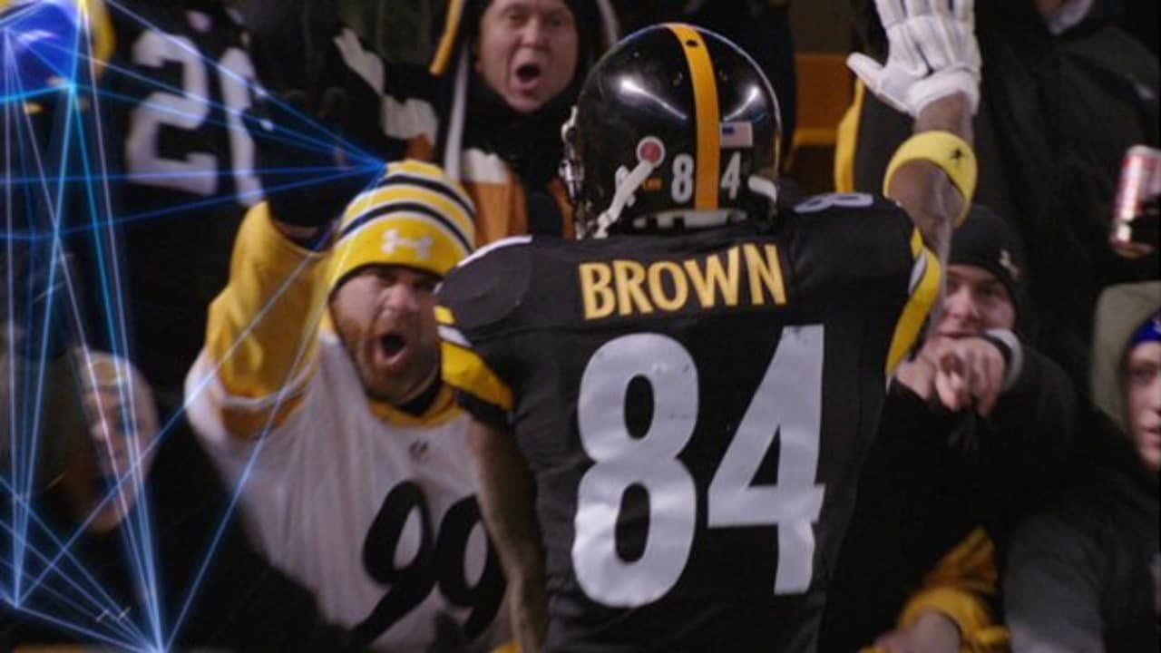 Steelers' George Pickens does Antonio Brown's dance after scoring