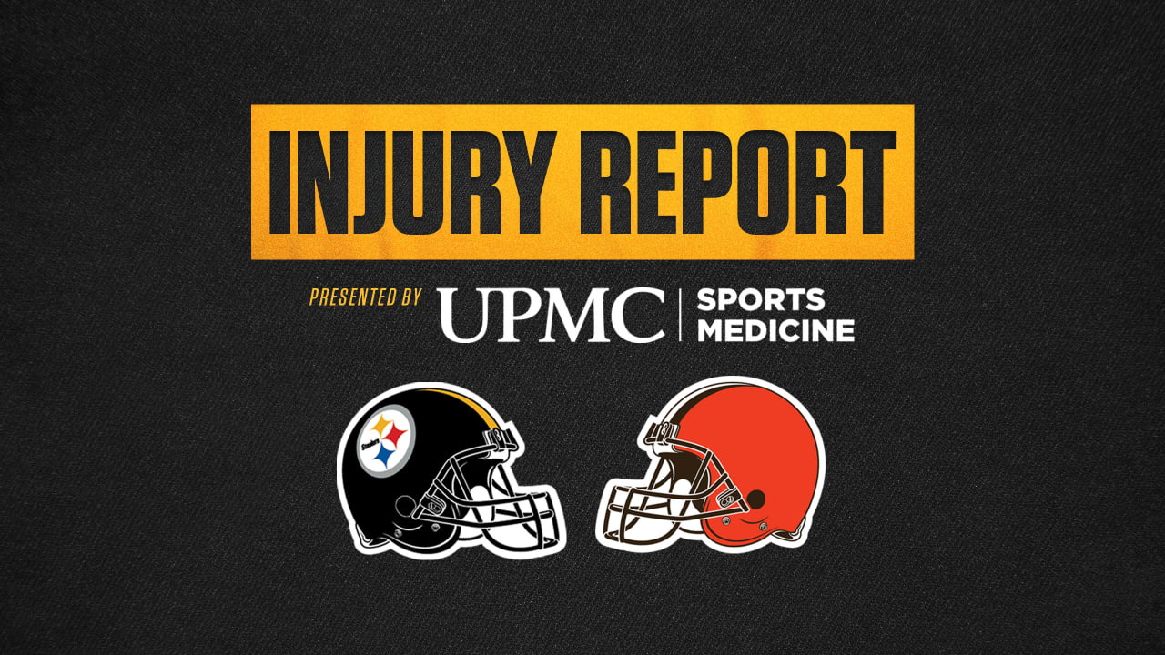 Week 11 Injury Report (Browns)