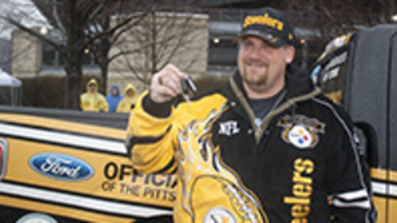 Lucky Steelers fan wins Ford truck