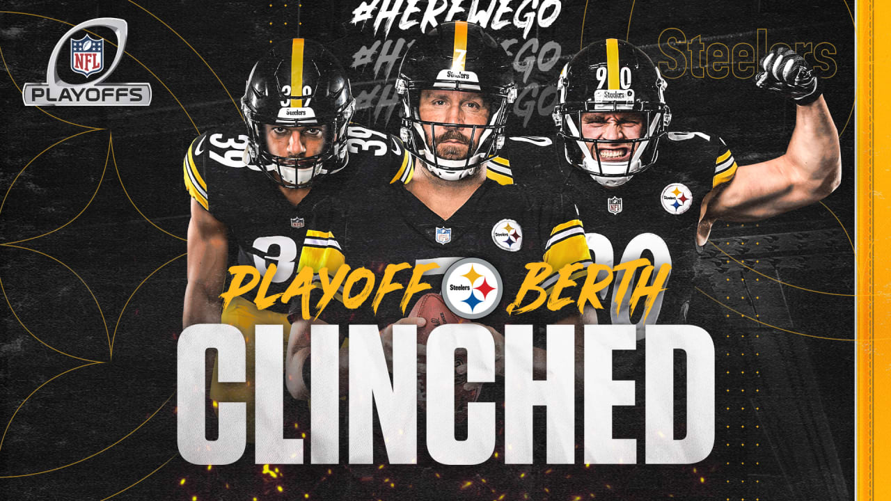 Steelers clinch playoff berth