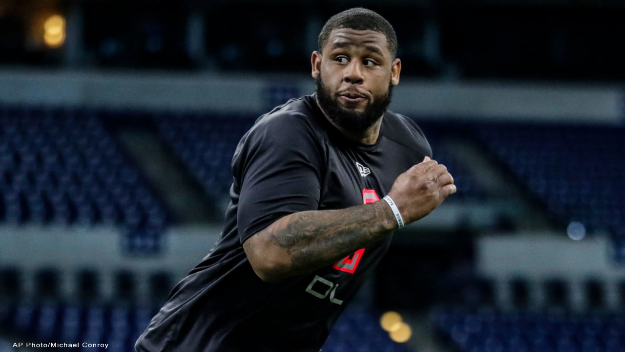 Ross Blacklock, DL, TCU - 40-yard dash