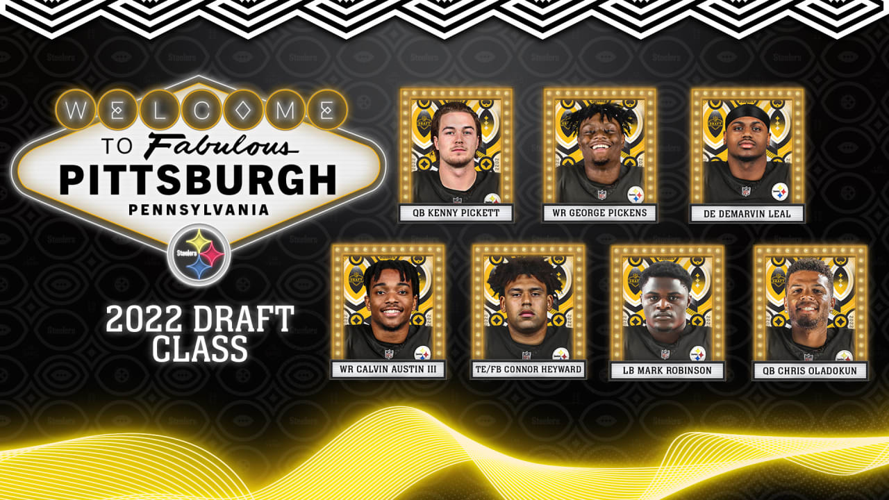 Steelers release jersey numbers for 2022 NFL draft class