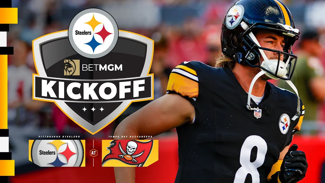WATCH Steelers Kickoff Preseason Week 1 at Buccaneers