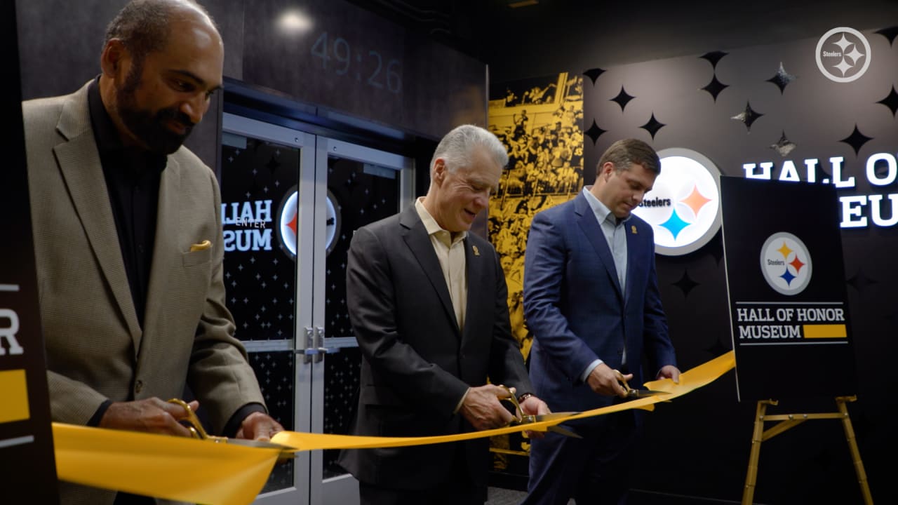 New Steelers Hall of Honor exhibits on display