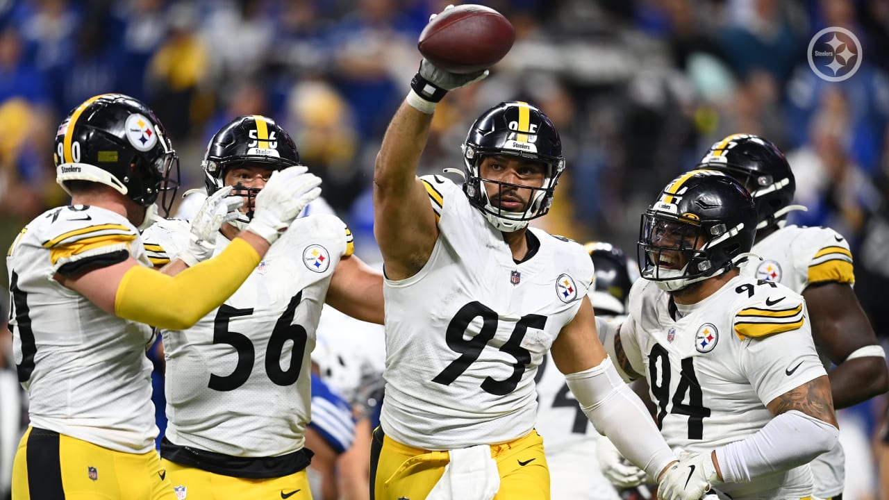 Pittsburgh Steelers defensive tackle Chris Wormley (95) stands on