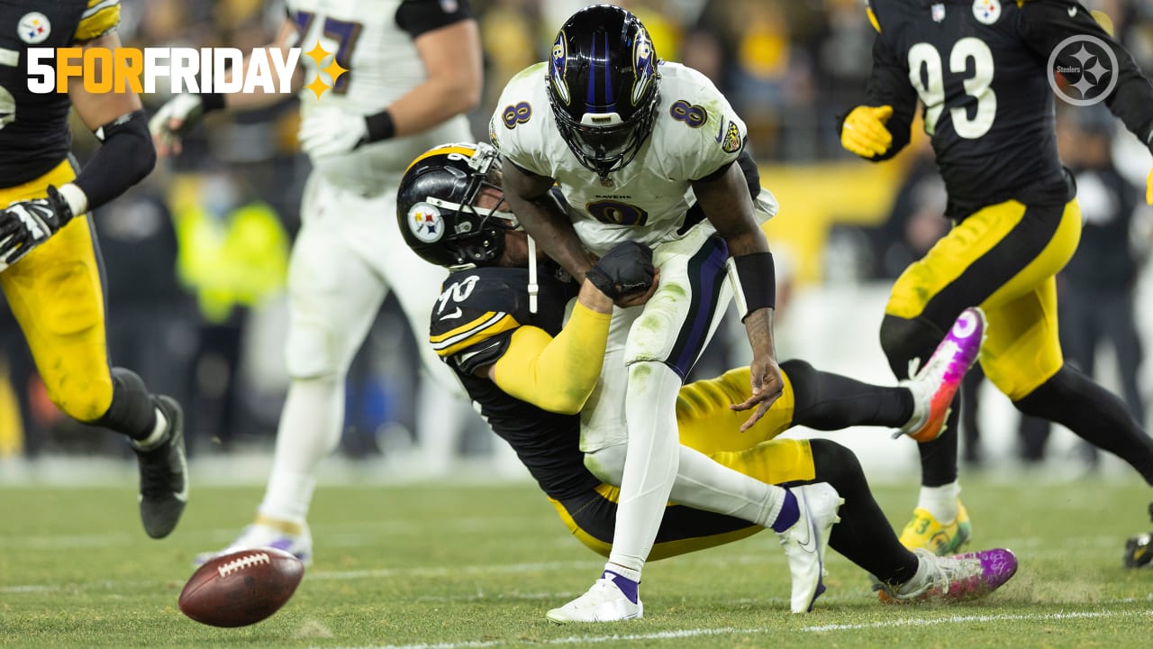 Steelers have found ways to slow down Ravens' Lamar Jackson