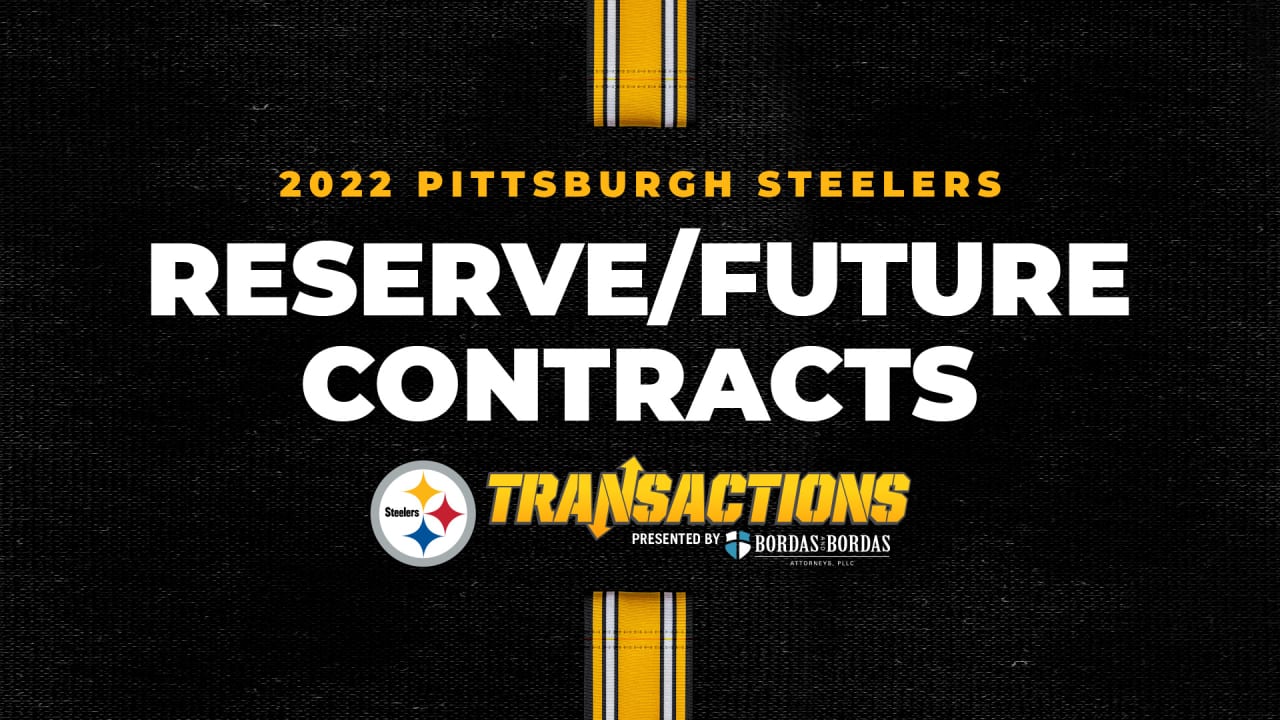 Steelers sign 12 to Reserve/Future contracts