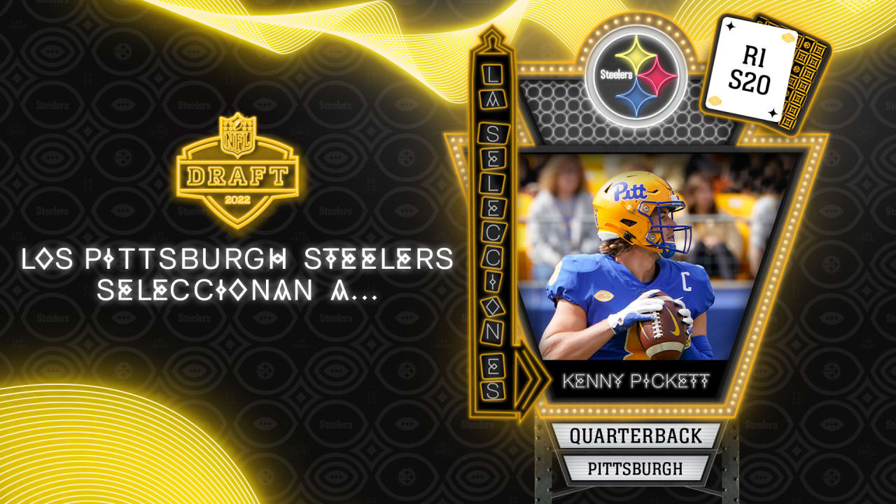 Pittsburgh Steelers select QB Kenny Pickett #20 Overall, 2022 NFL Draft