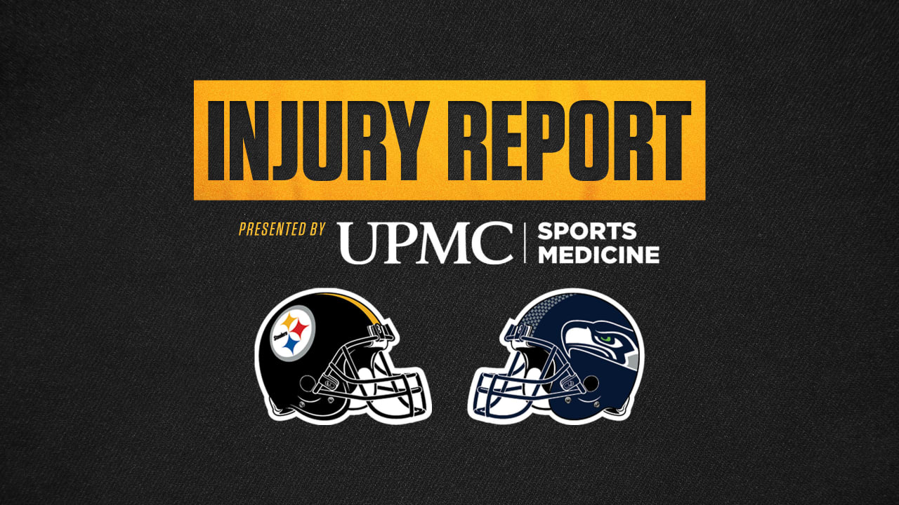 Steelers vs Seahawks: Injury report and starting lineup