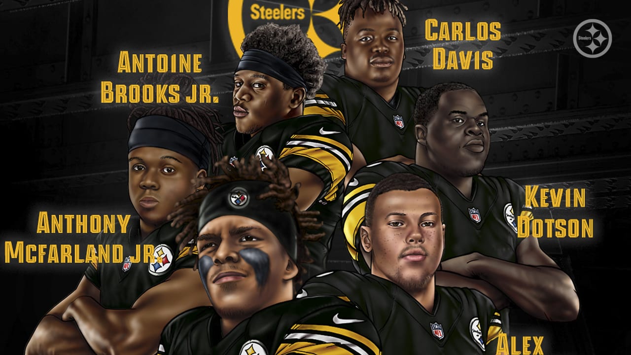 PHOTOS Steelers draft picks as Illustrations