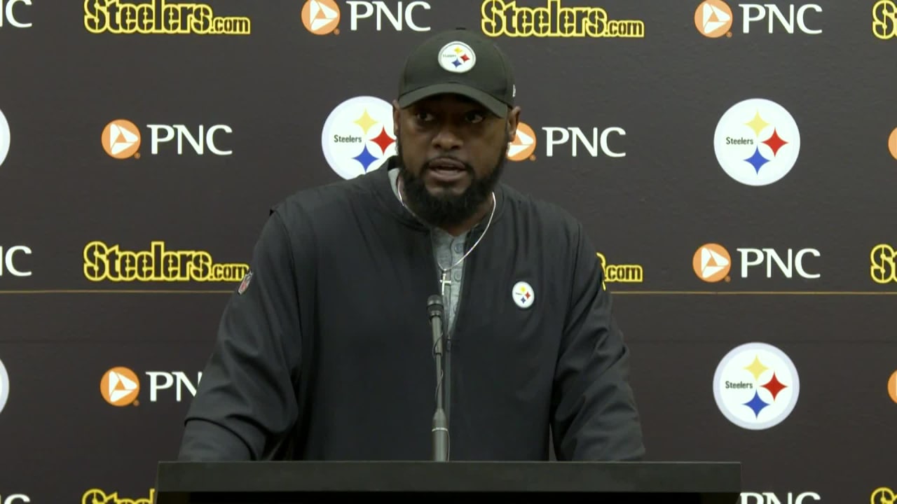 Mike Tomlin press conference, 12 p.m.