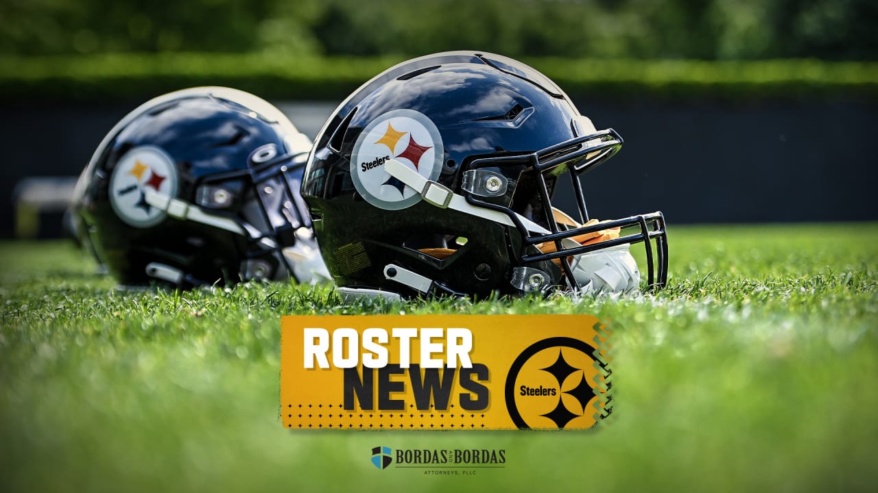 Os Steelers fazem vários movimentos de escalação