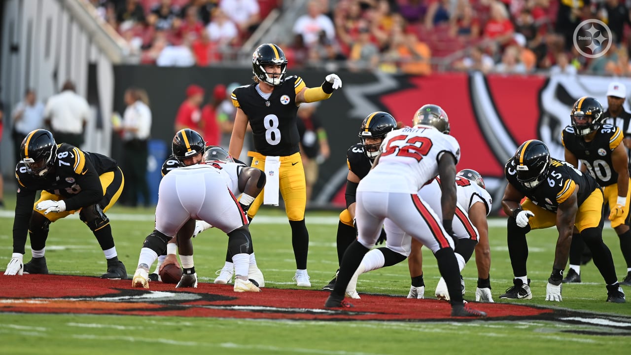 Steelers QB Kenny Pickett shook off nerves late in game to secure win