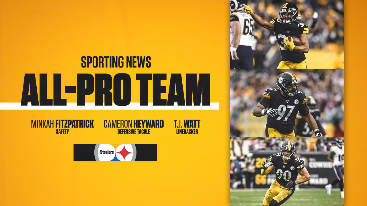 T.J. Watt, Cam Heyward, and Minkah Fitzpatrick all will play