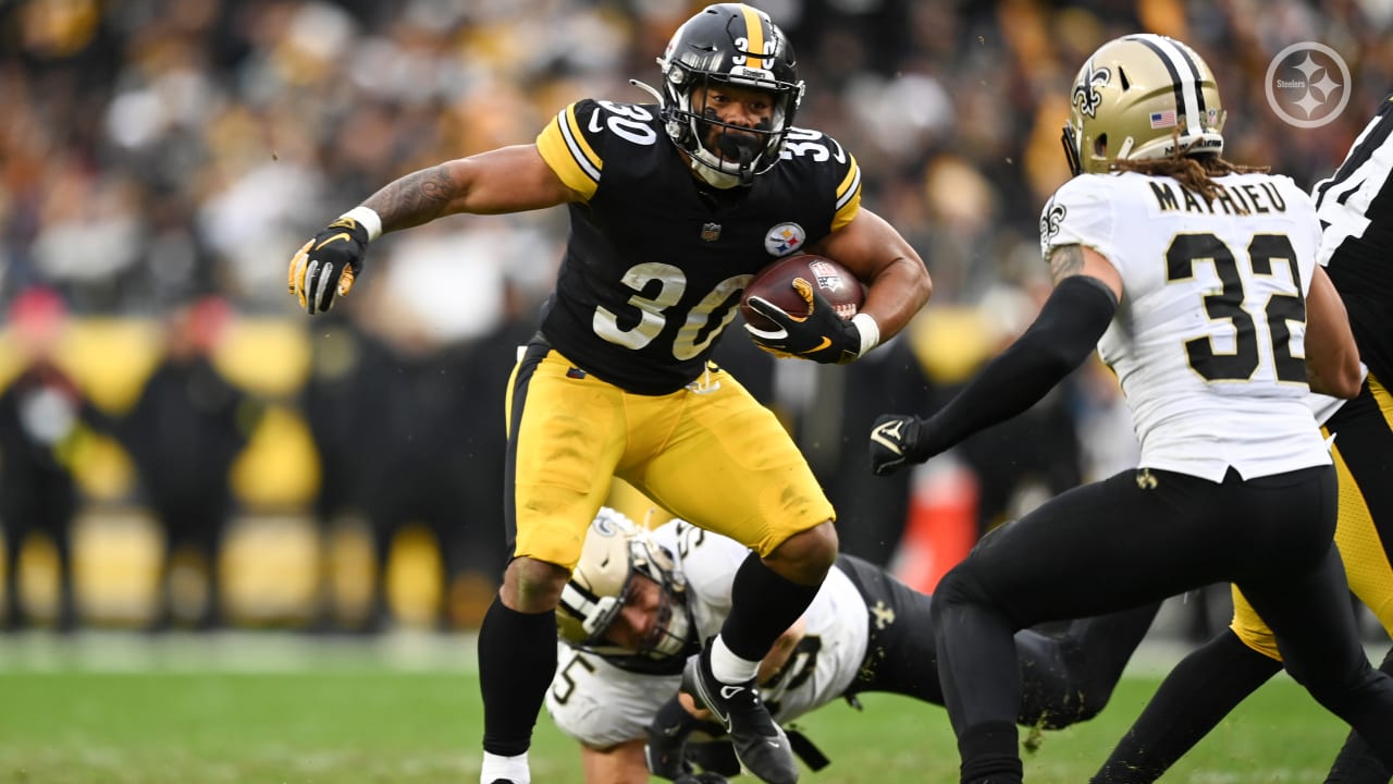 Steelers vs. Saints Player Props, Jaylen Warren, Week 10