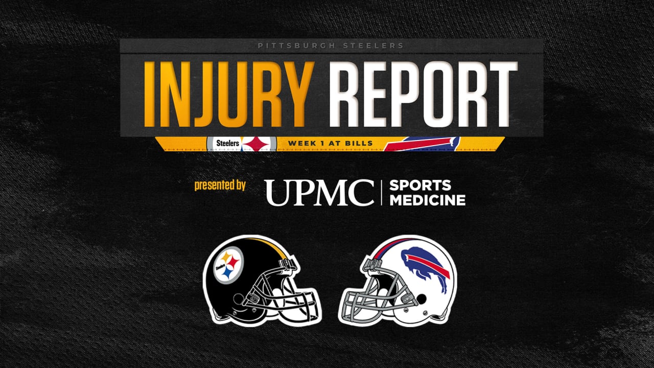 Week 1 Injury Report (Bills)