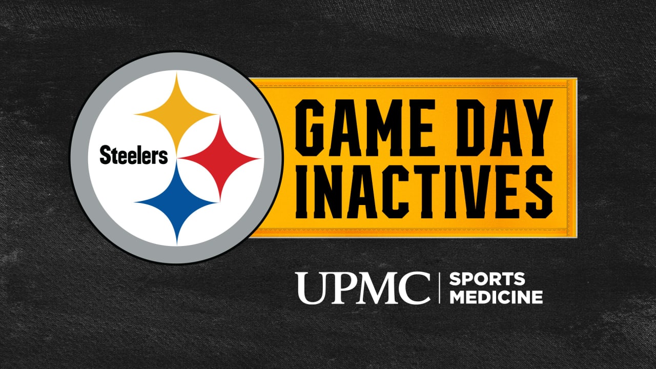 NFL Inactives Tonight: Steelers at Raiders Injury Report and Starting  Lineups