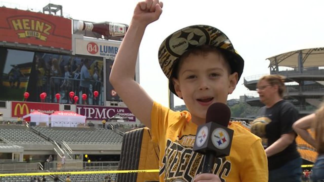Steelers Jr. Reporter Fan Blitz