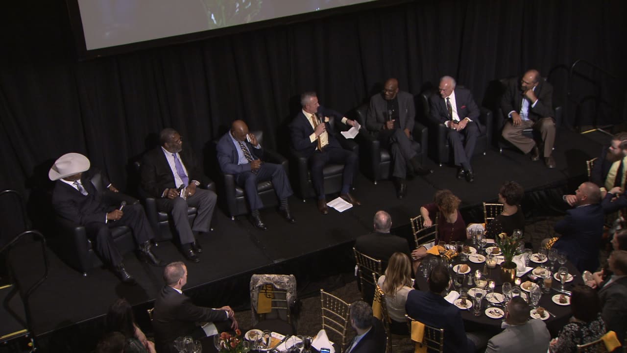 Mel Blount honors Dwyane Woodruff at annual celebrity roast - Behind the  Steel Curtain