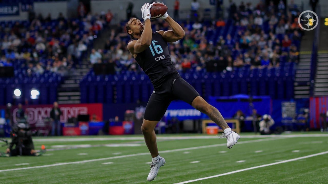 Safety Kyler Gordon's 2022 NFL Scouting Combine workout