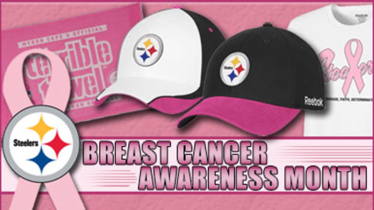 Steelers support Breast Cancer by wearing pink