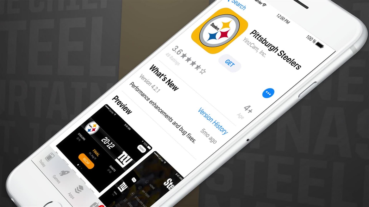 Introducing Steelers Mobile Tickets