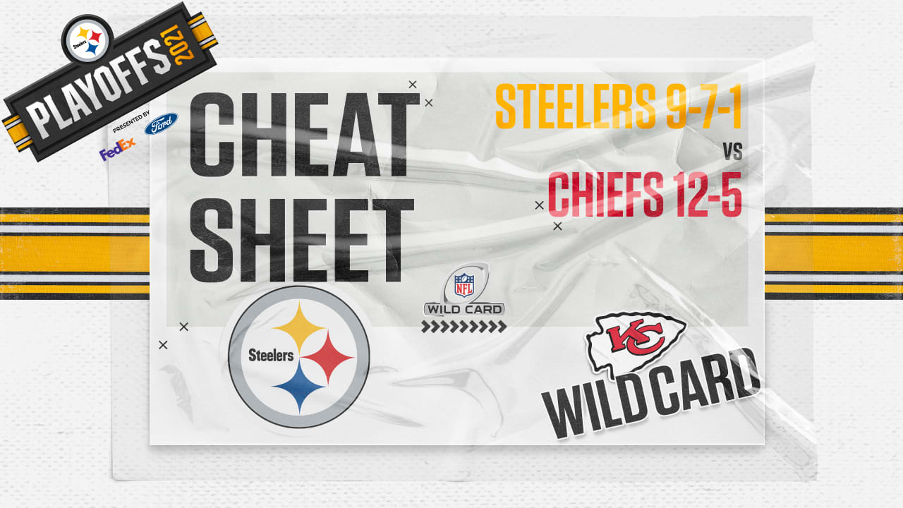 Cheat Sheet: Steelers at Chiefs
