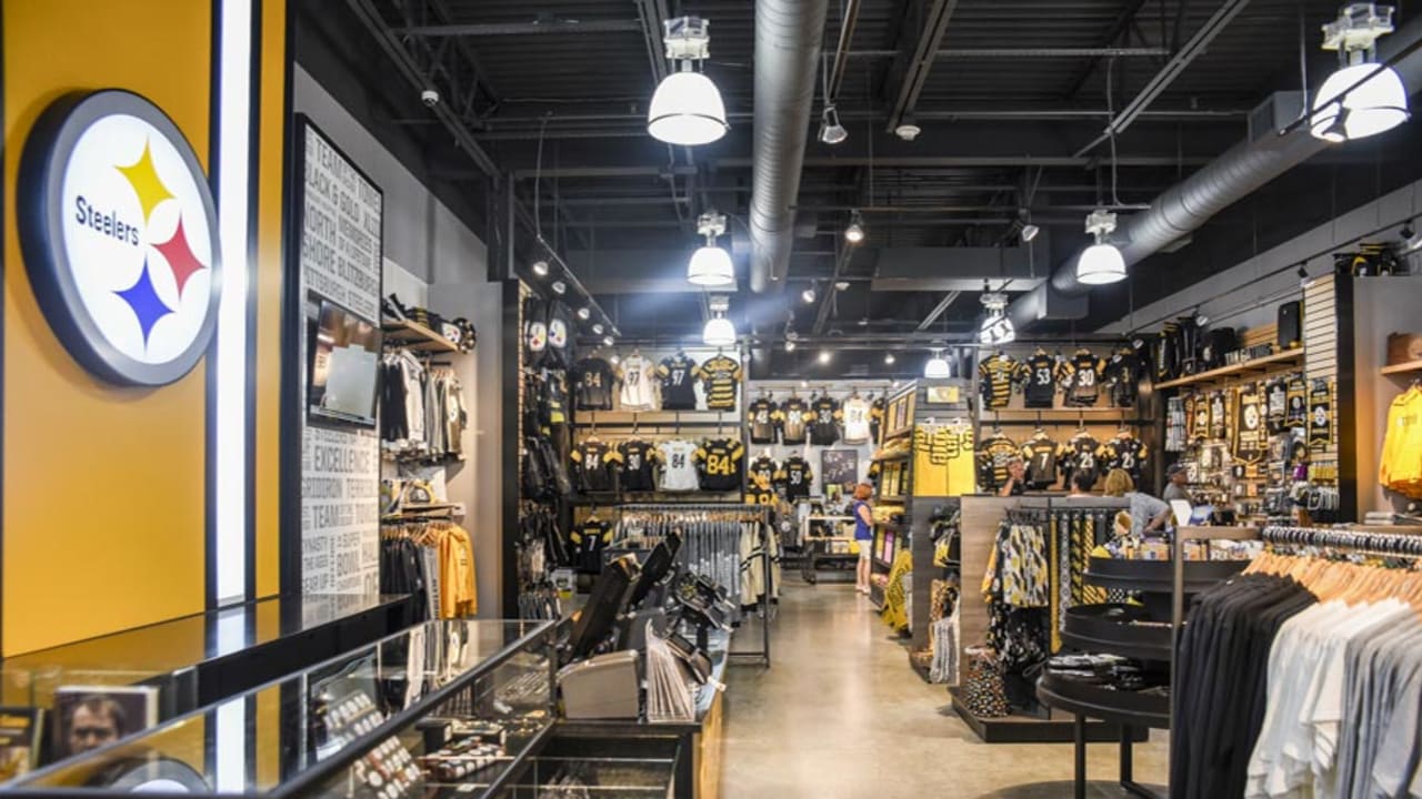 Inside the Steelers Pro Shop flagship location