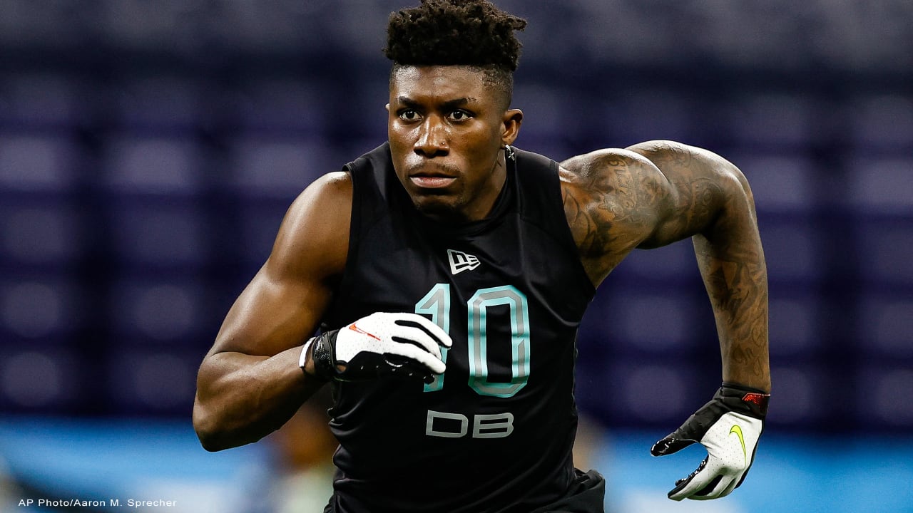 Jeff Gladney, CB, TCU 40yard dash