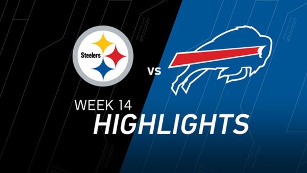 Steelers vs. Bills Week 14 Highlights