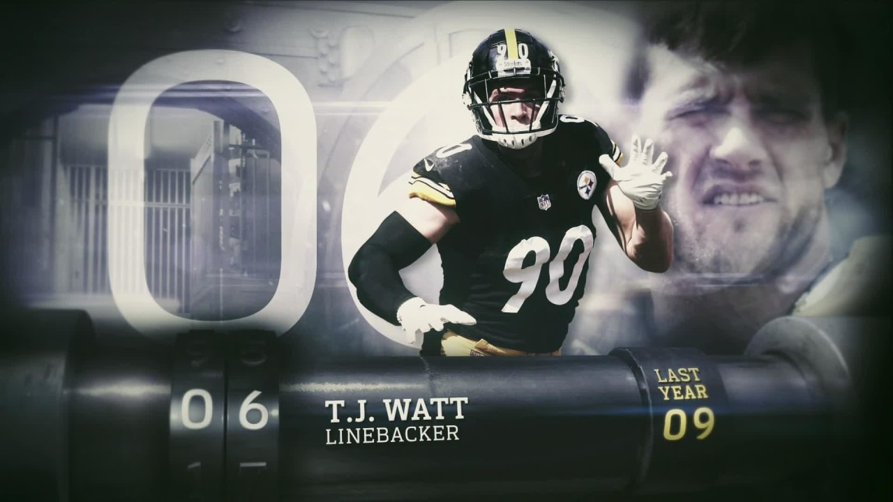 6 T.J. Watt (LB, Steelers)  Top 100 Players in 2022 