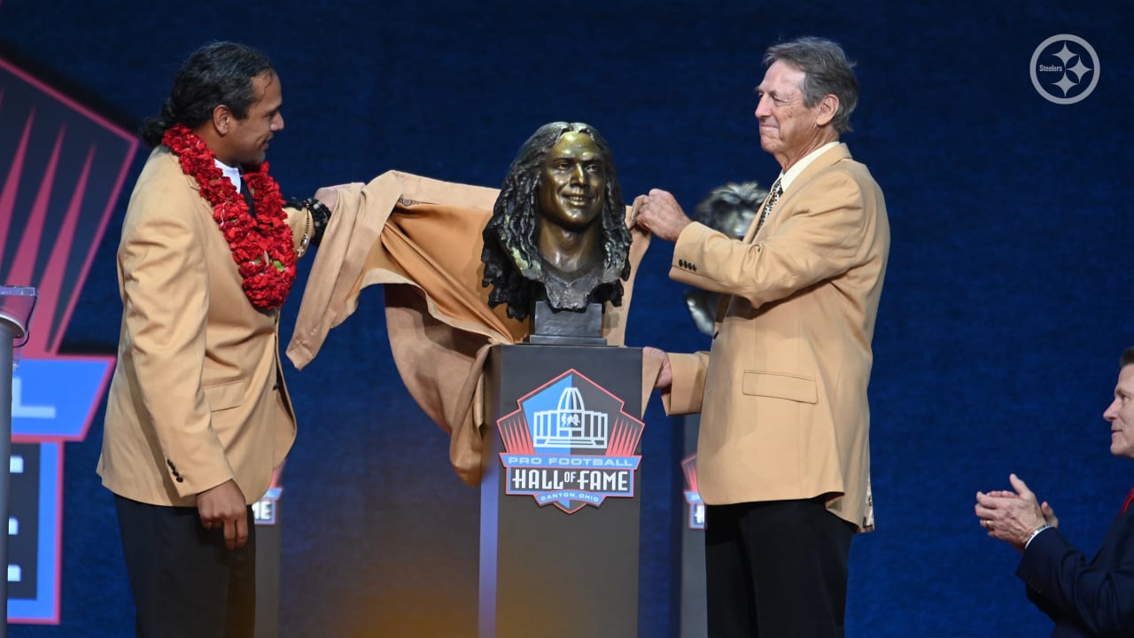 NFL: Troy Polamalu makes it to Hall of Fame ceremony after COVID