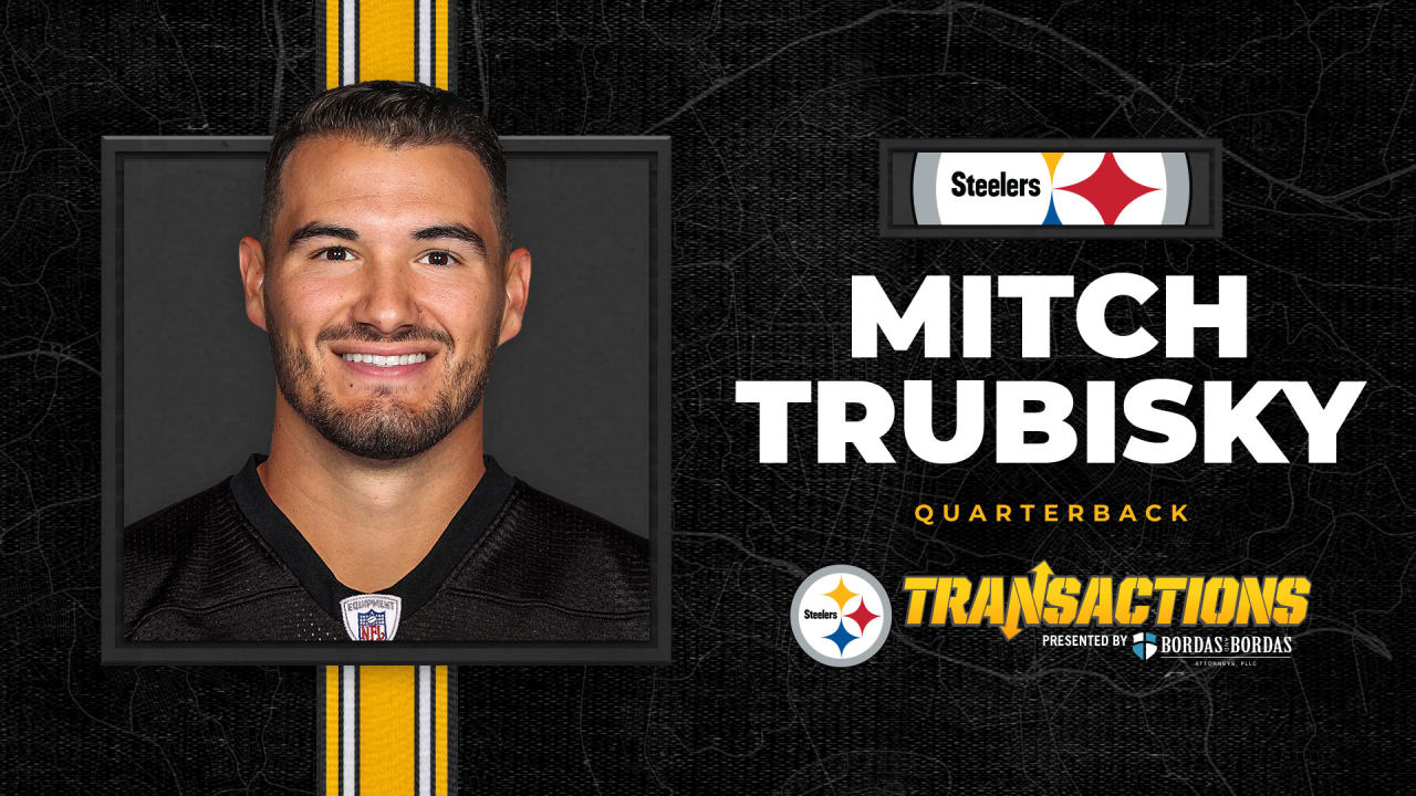 Stats suggest Steelers don't have a 'checkdown' QB in Mitch Trubisky