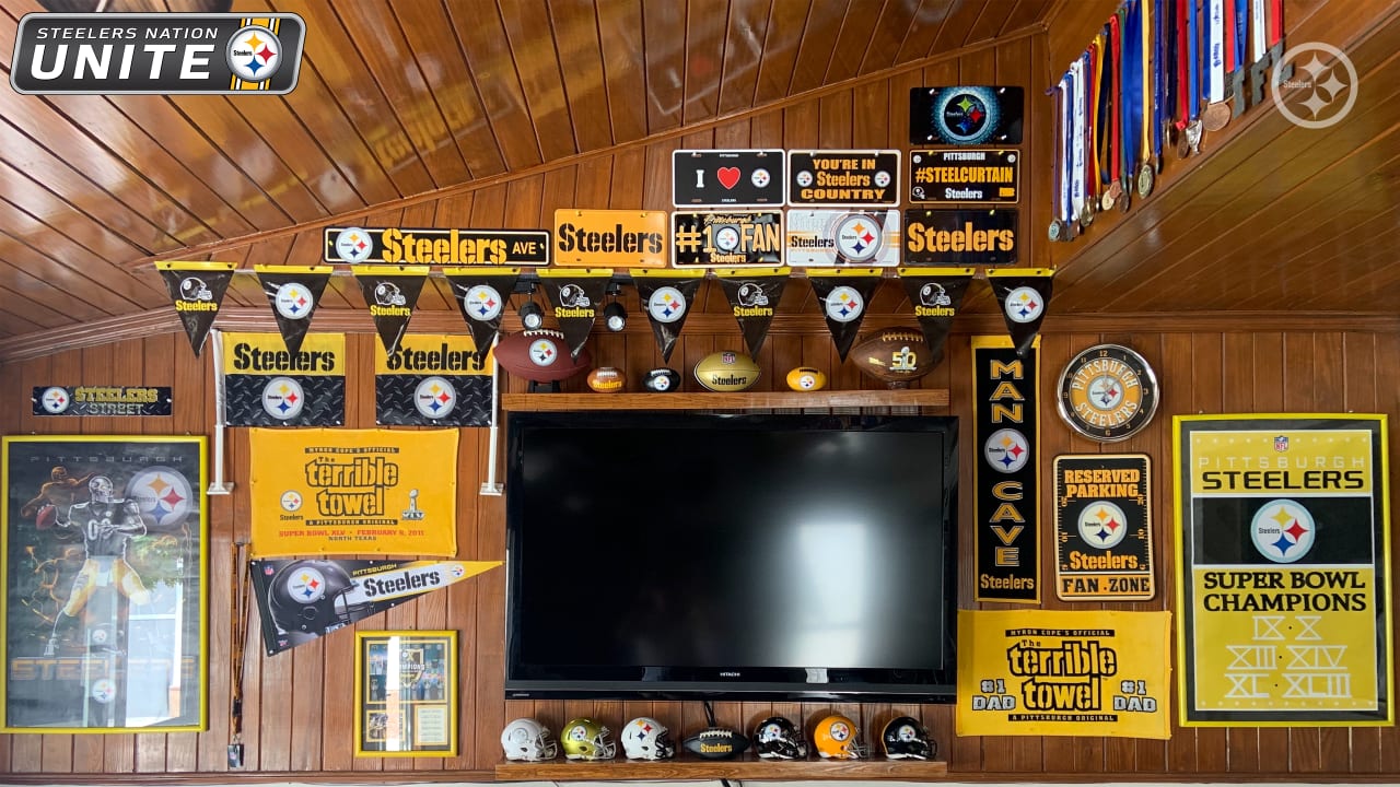 PHOTOS Steelers fan caves March 11