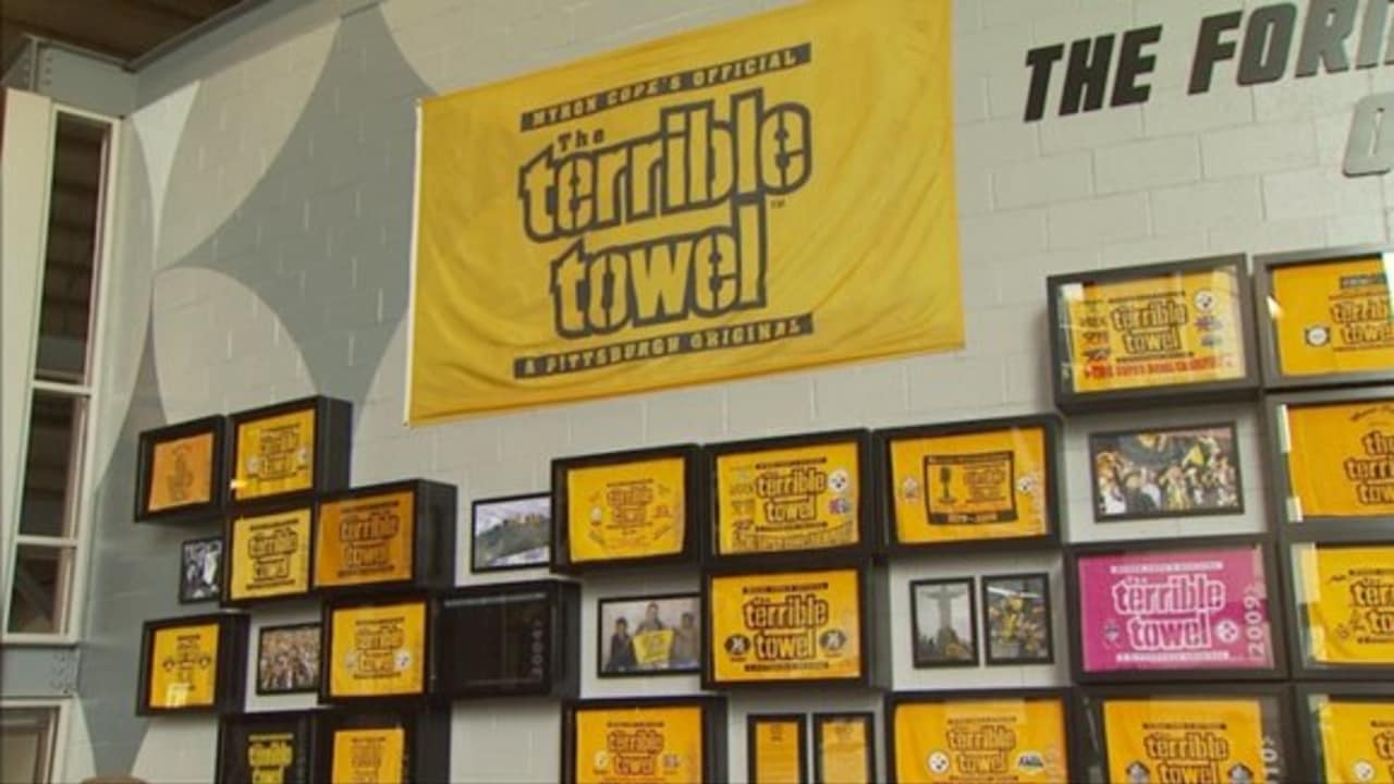 Terrible Towel Wall Unveiling