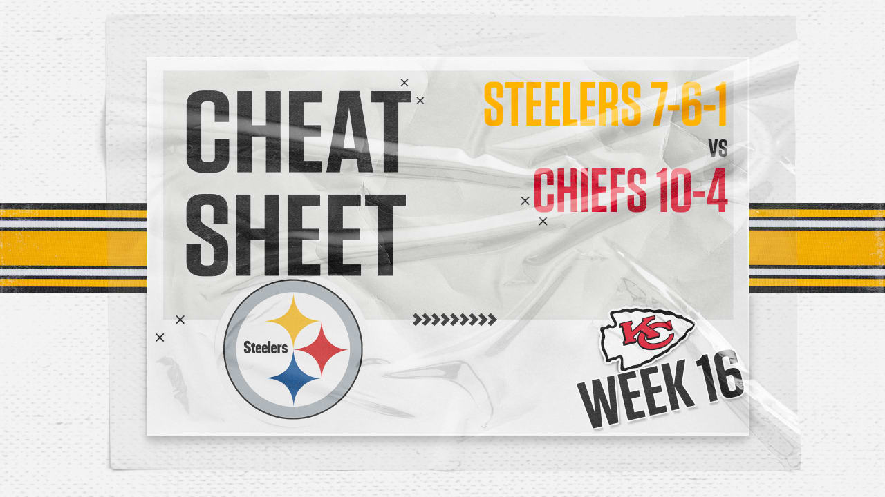 steelers chiefs week 16
