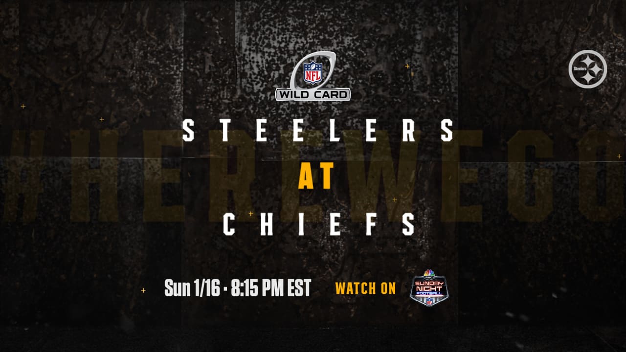 HereWeGo: Steelers-Chiefs AFC Wildcard
