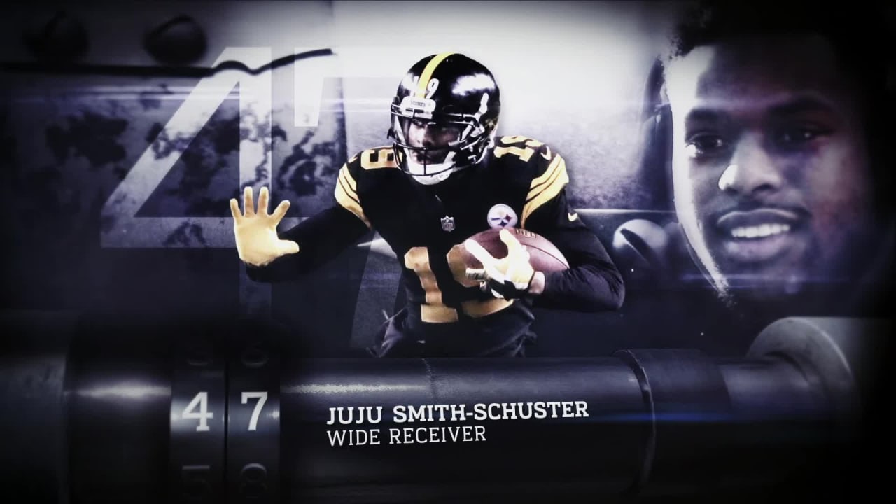 Pittsburgh Steelers #19 JuJu Smith-Schuster Autographed NFL Official 'The  Duke' 100 Seasons Football