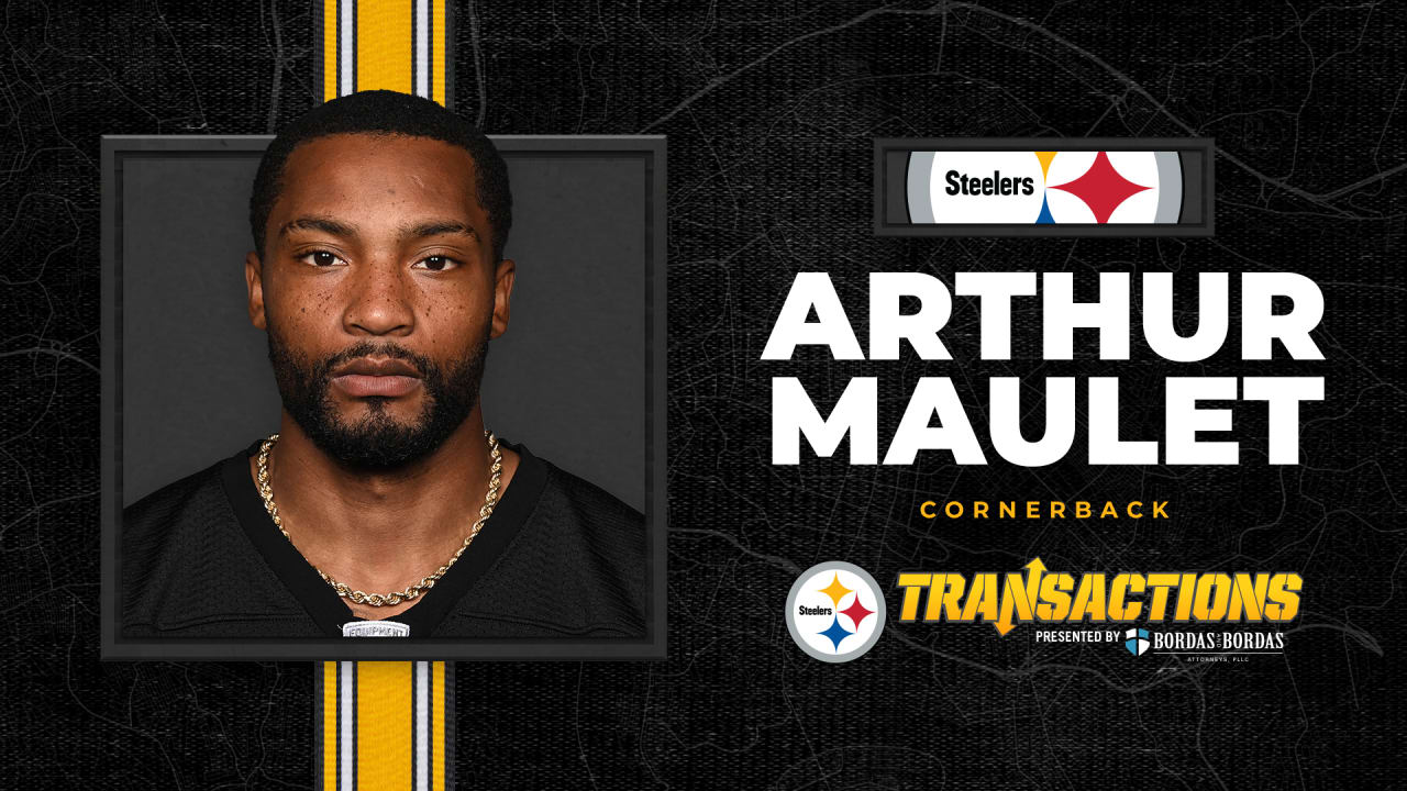 Pittsburgh Steelers Cornerback Arthur Maulet 35 Editorial Stock