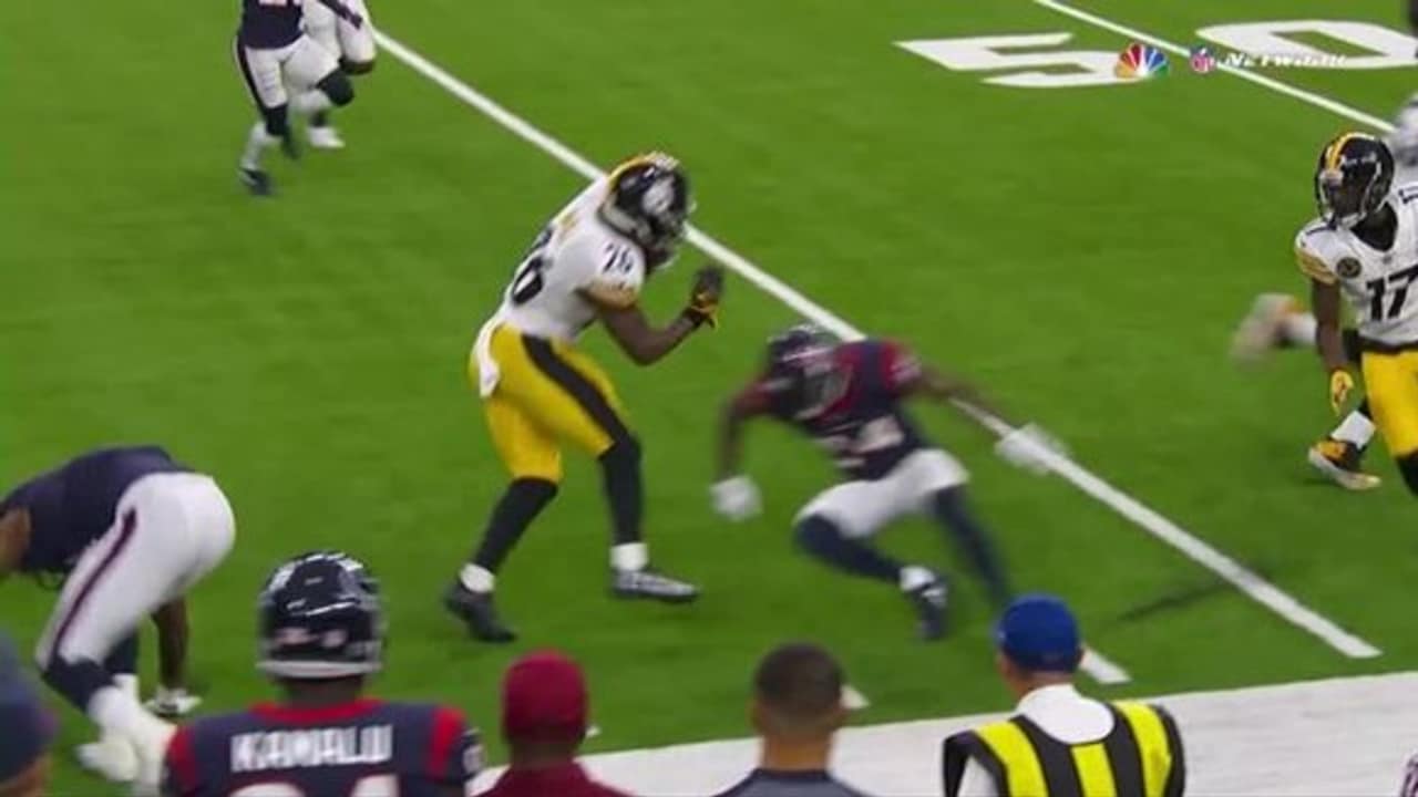 HIGHLIGHT: Bell makes several Texans defenders miss