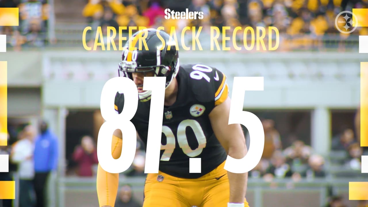WATCH: Watt breaks Steelers all-time sacks record