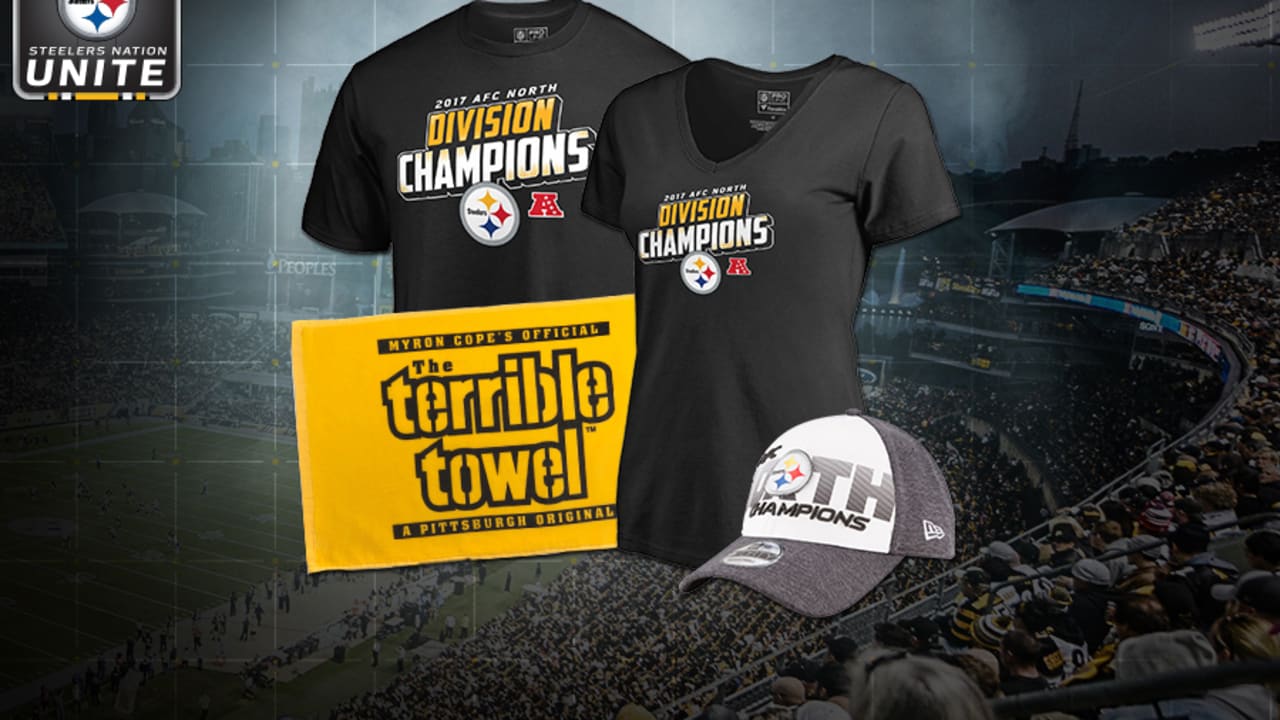 Enter to win AFC North Division Champs gear